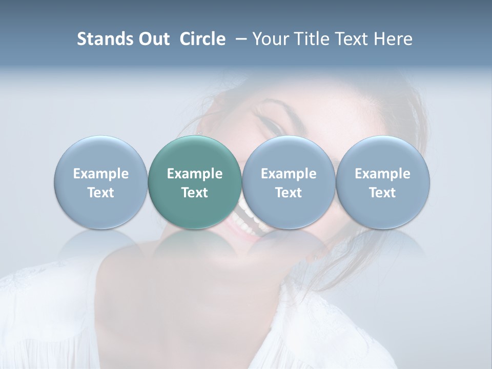 Whitening Human Skincare PowerPoint Template