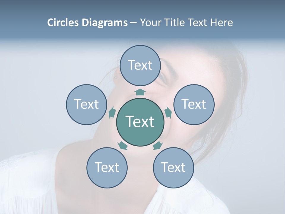 Whitening Human Skincare PowerPoint Template