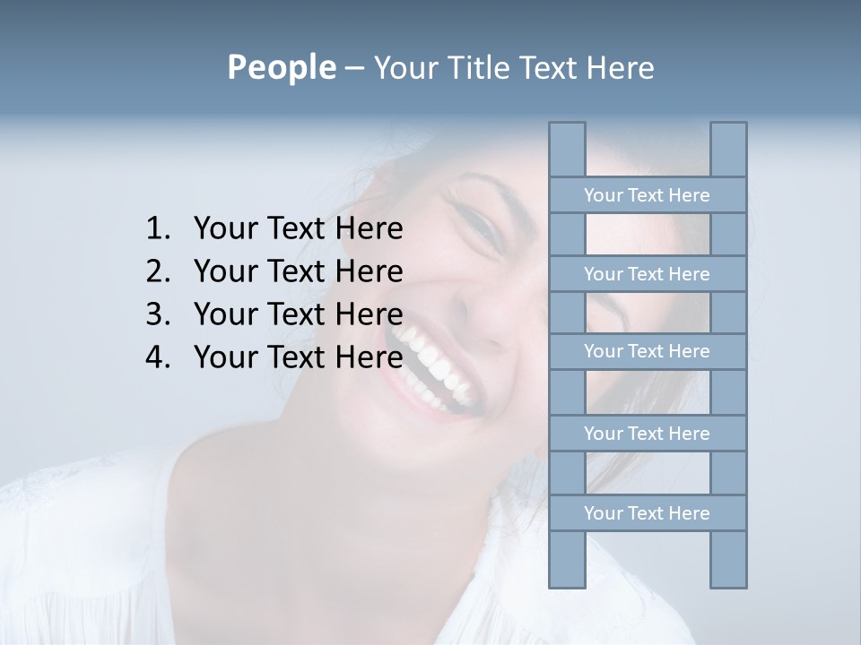 Whitening Human Skincare PowerPoint Template