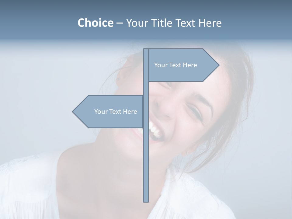 Whitening Human Skincare PowerPoint Template