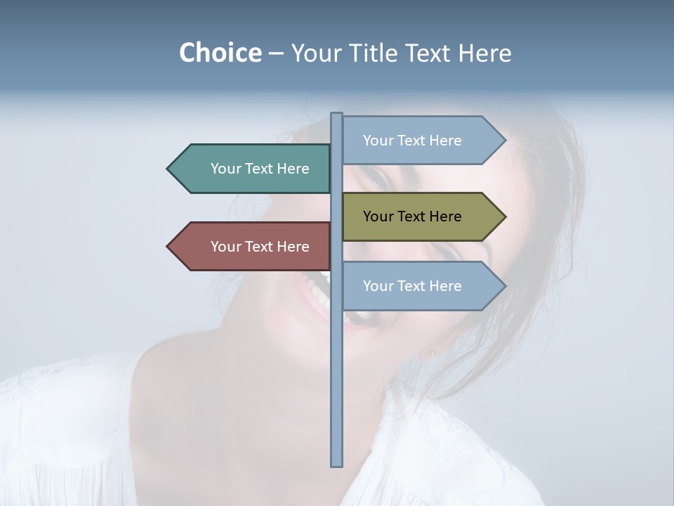 Whitening Human Skincare PowerPoint Template