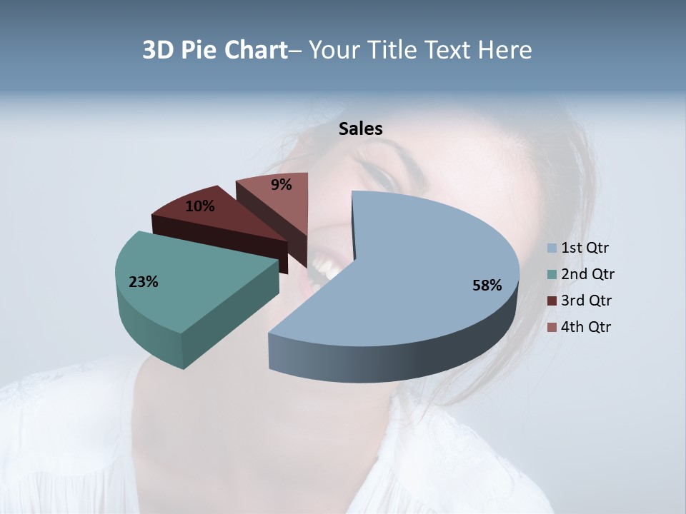 Whitening Human Skincare PowerPoint Template