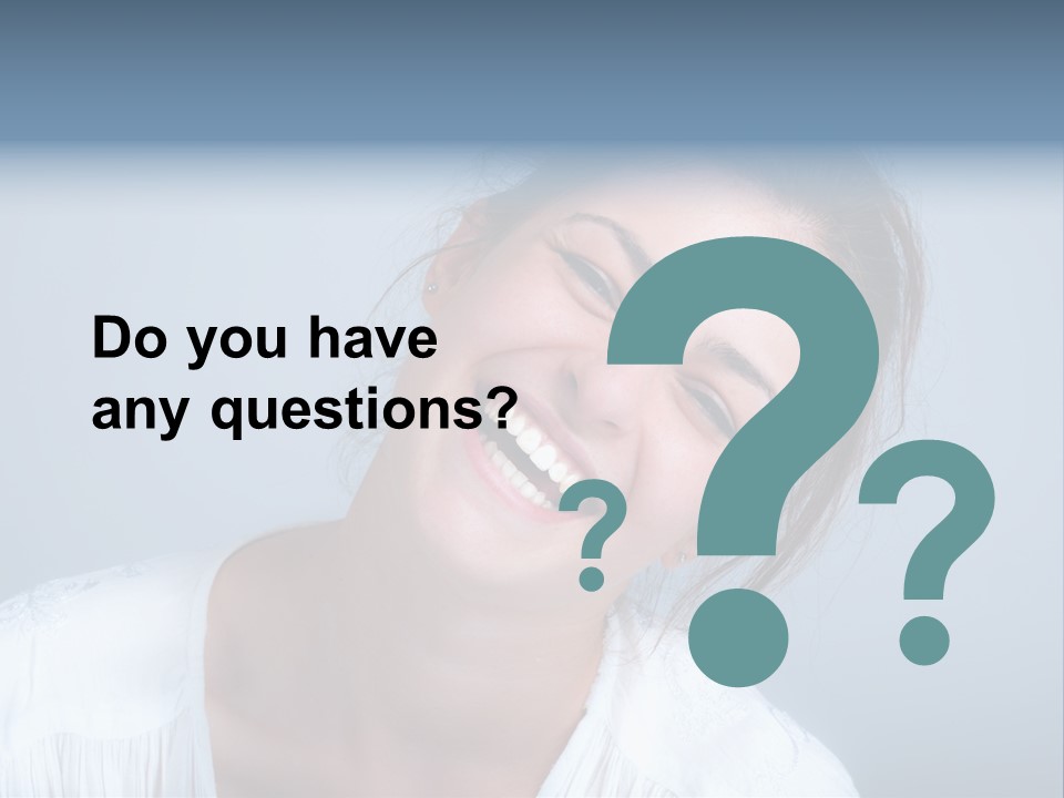 Whitening Human Skincare PowerPoint Template