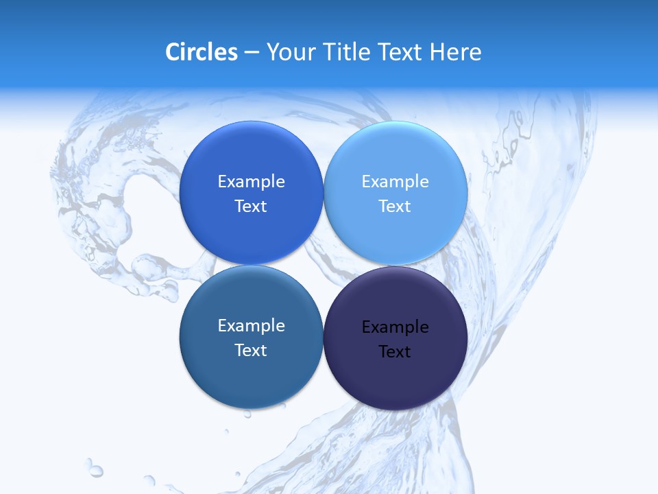 Ripple Wave Color PowerPoint Template