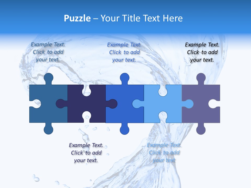 Ripple Wave Color PowerPoint Template