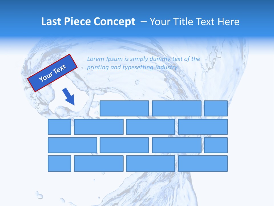 Ripple Wave Color PowerPoint Template