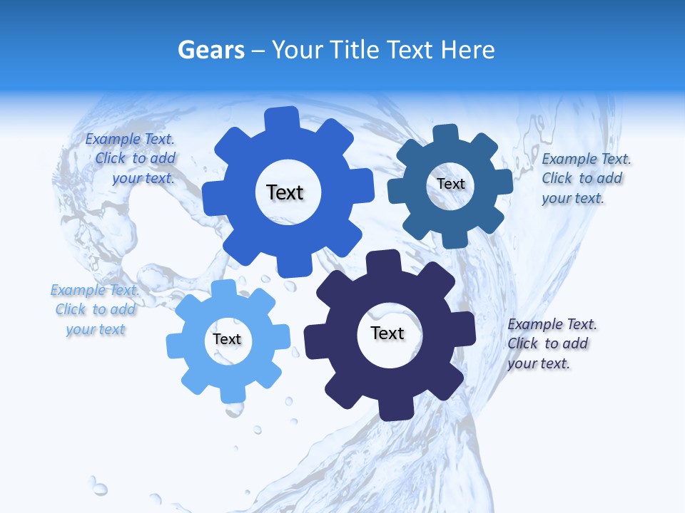 Ripple Wave Color PowerPoint Template