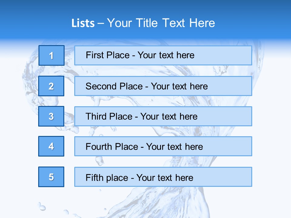 Ripple Wave Color PowerPoint Template