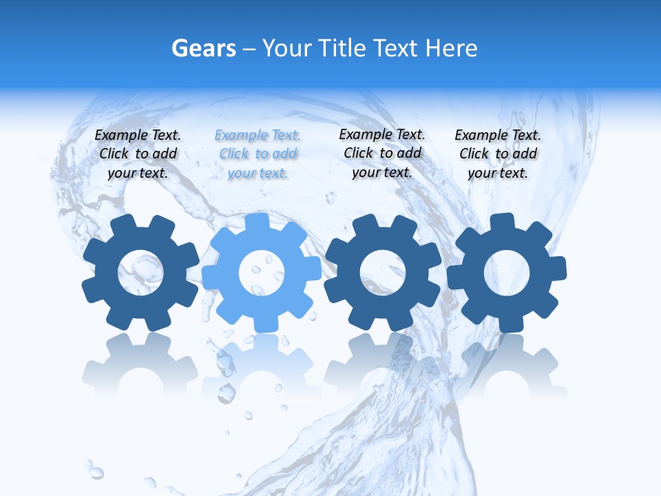 Ripple Wave Color PowerPoint Template