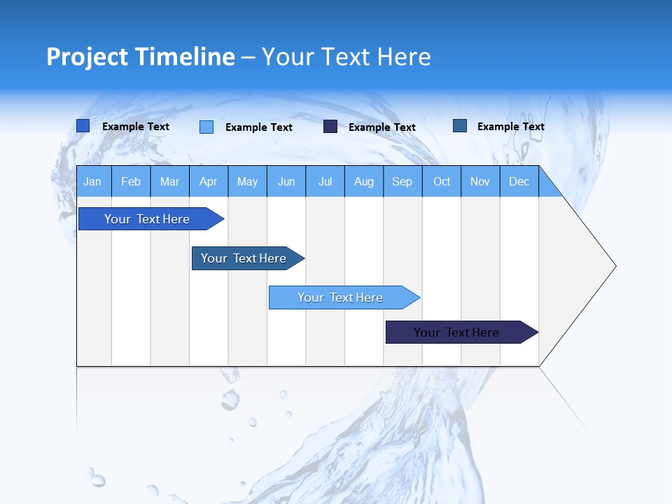 Ripple Wave Color PowerPoint Template