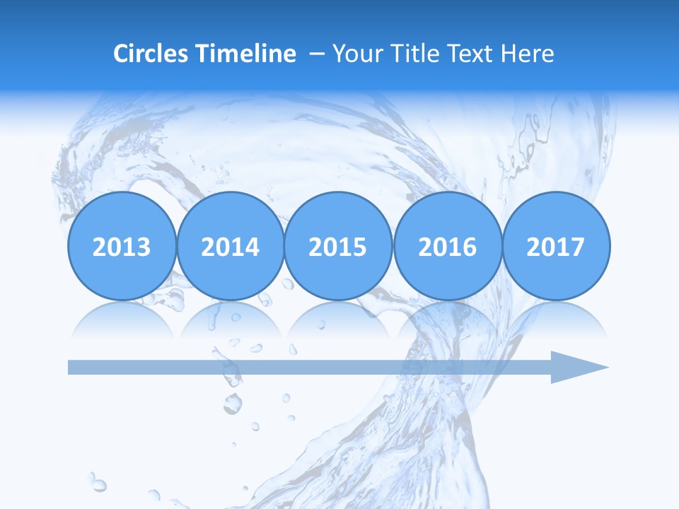 Ripple Wave Color PowerPoint Template