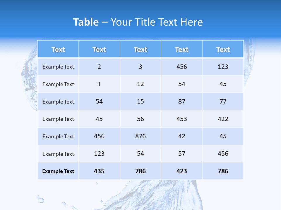 Ripple Wave Color PowerPoint Template