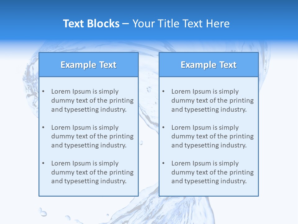 Ripple Wave Color PowerPoint Template