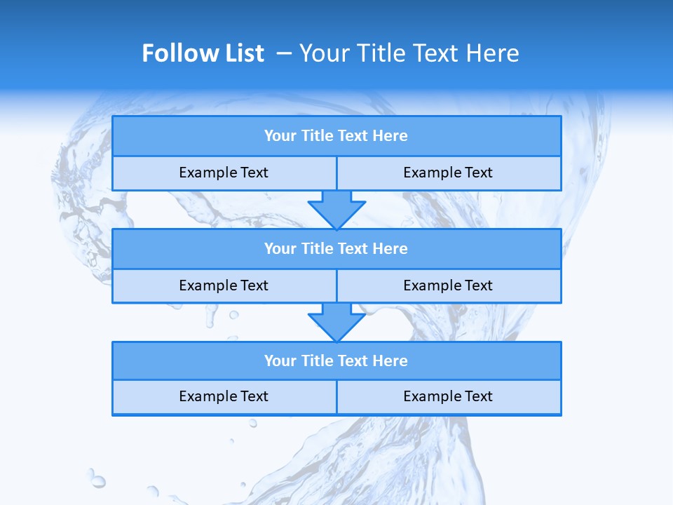 Ripple Wave Color PowerPoint Template