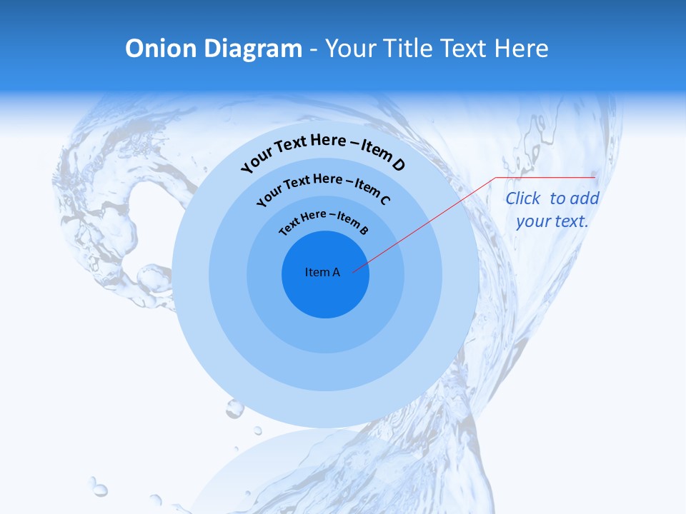 Ripple Wave Color PowerPoint Template
