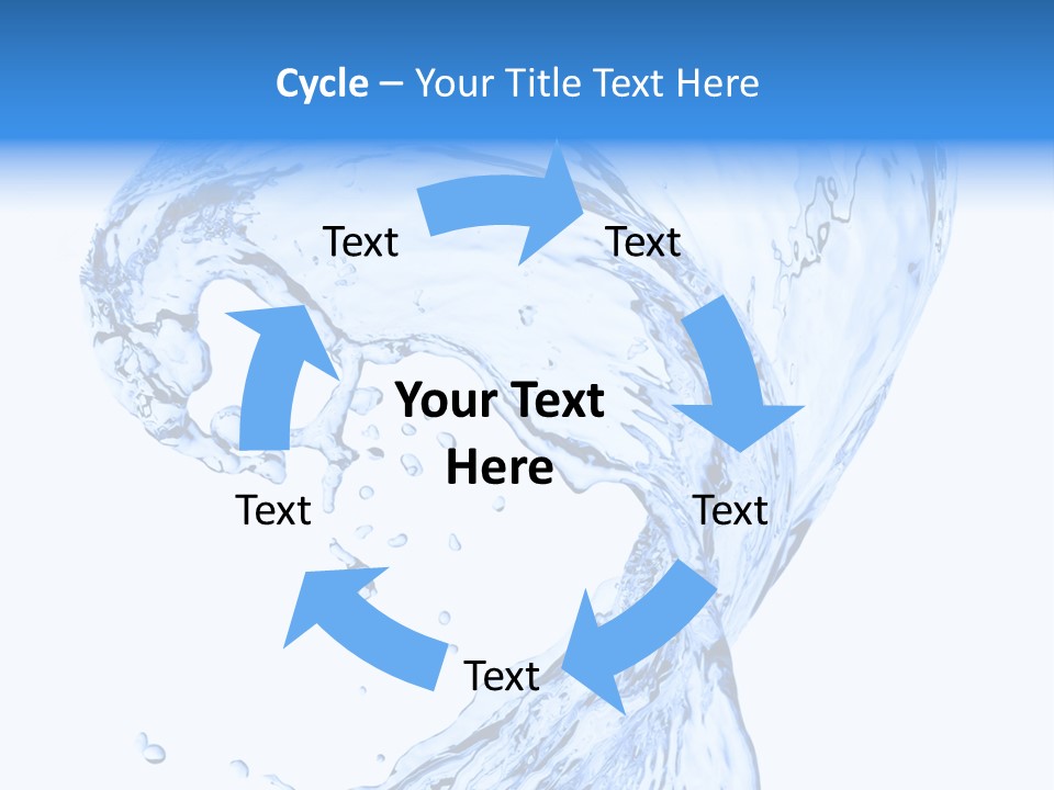 Ripple Wave Color PowerPoint Template