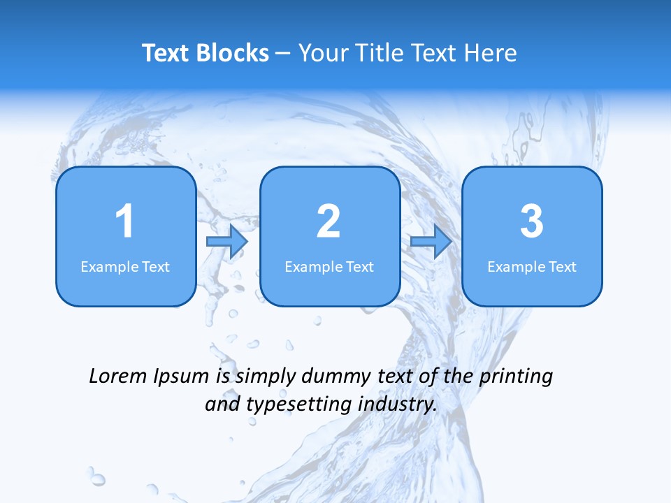 Ripple Wave Color PowerPoint Template