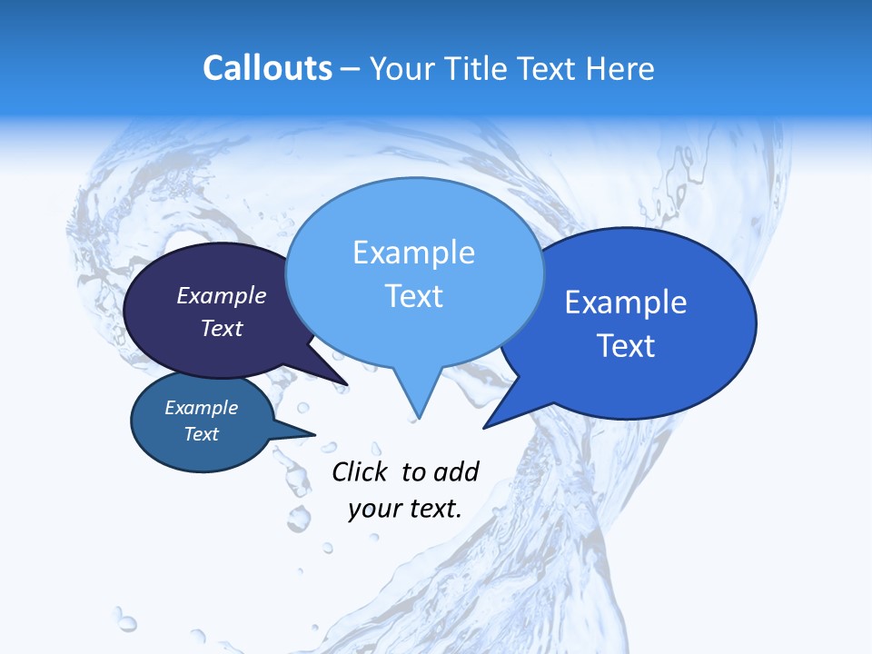 Ripple Wave Color PowerPoint Template