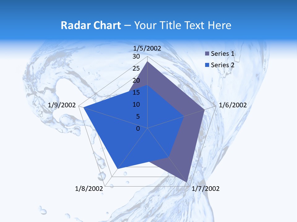 Ripple Wave Color PowerPoint Template