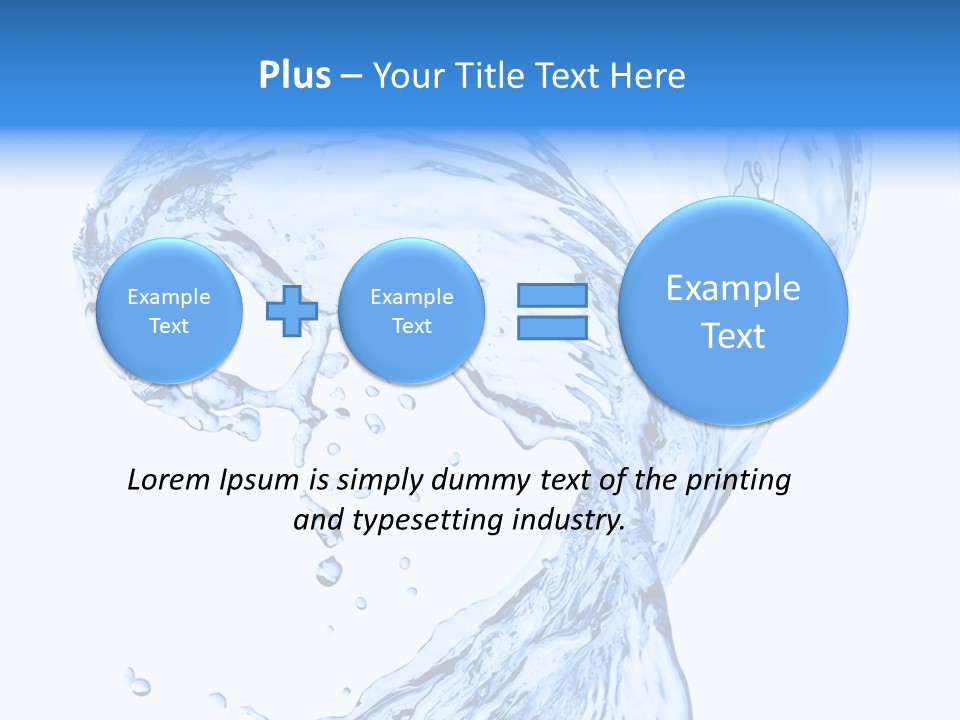 Ripple Wave Color PowerPoint Template