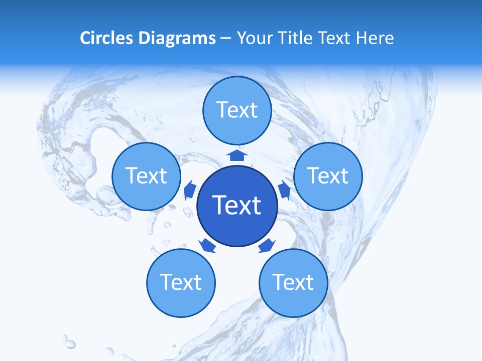 Ripple Wave Color PowerPoint Template