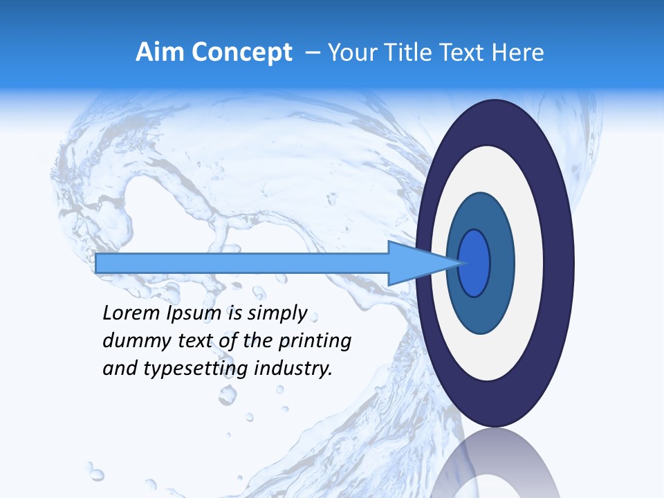 Ripple Wave Color PowerPoint Template