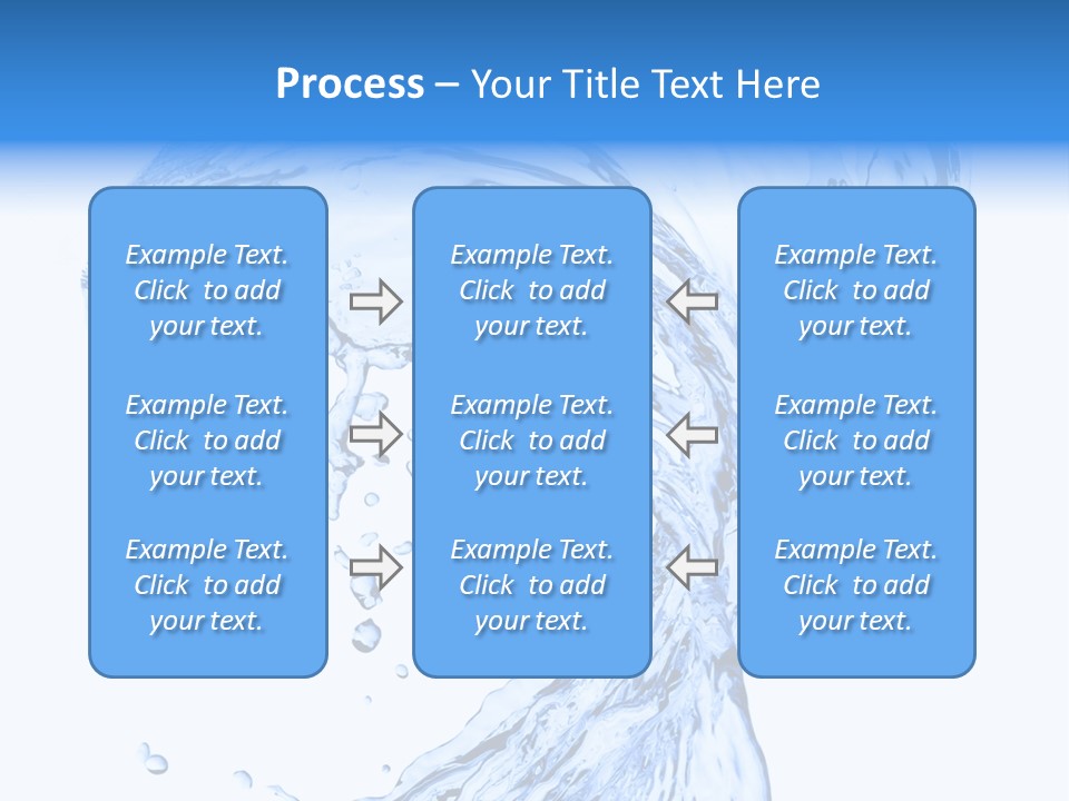 Ripple Wave Color PowerPoint Template