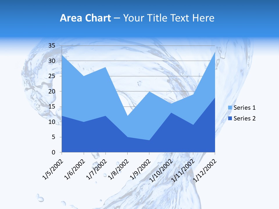Ripple Wave Color PowerPoint Template