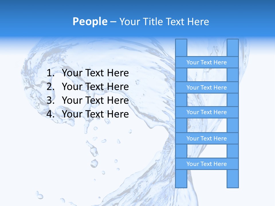 Ripple Wave Color PowerPoint Template