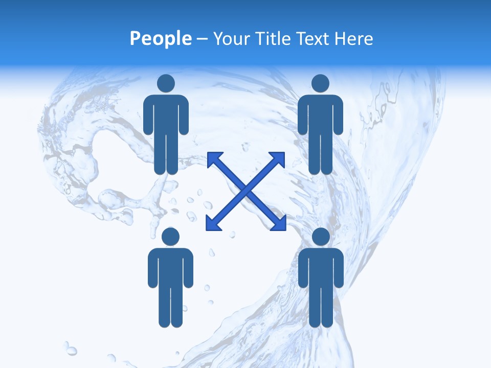 Ripple Wave Color PowerPoint Template