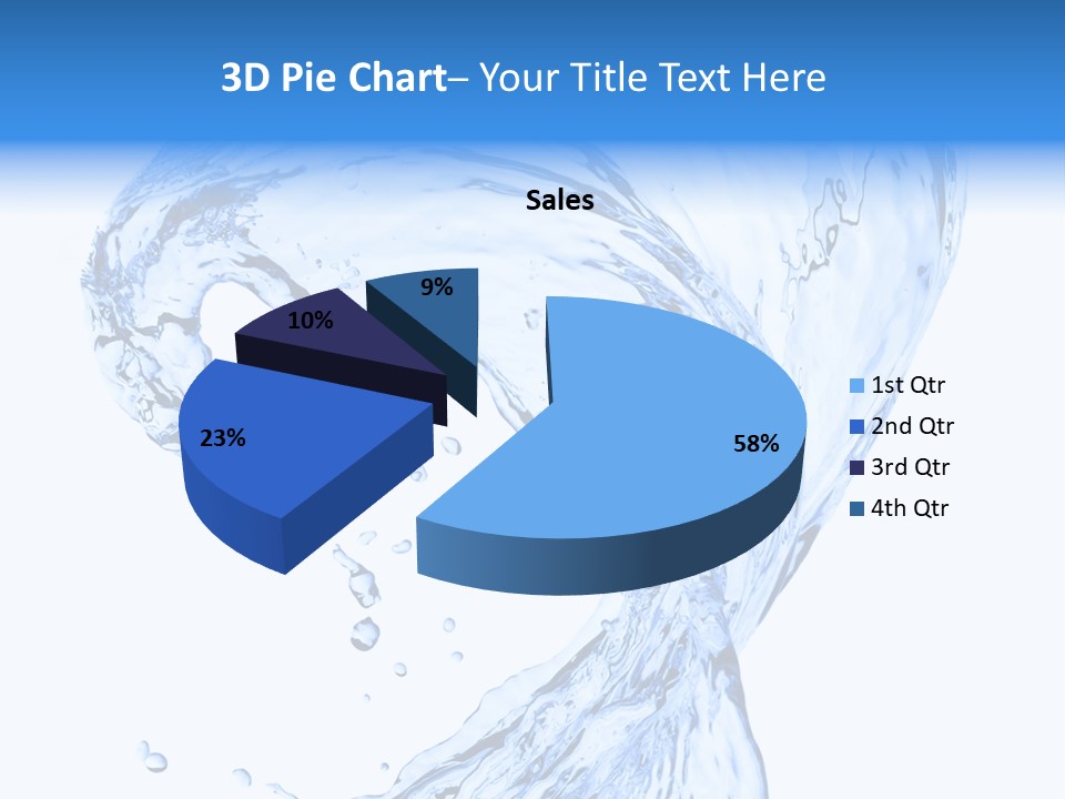 Ripple Wave Color PowerPoint Template
