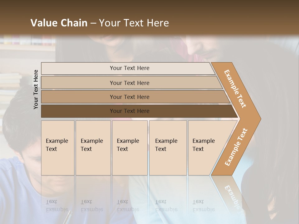 Friend Writing Happy PowerPoint Template