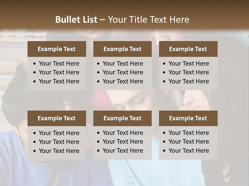 Friend Writing Happy PowerPoint Template