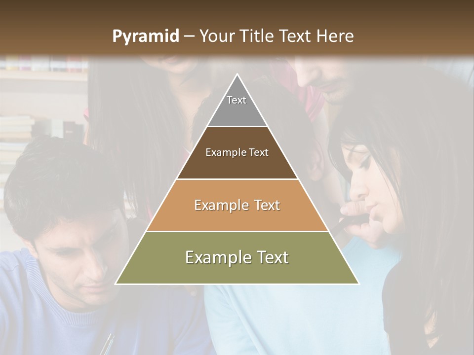 Friend Writing Happy PowerPoint Template