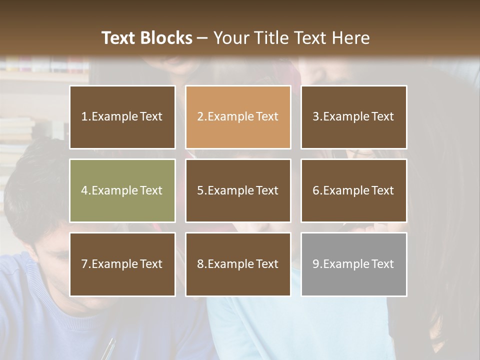 Friend Writing Happy PowerPoint Template