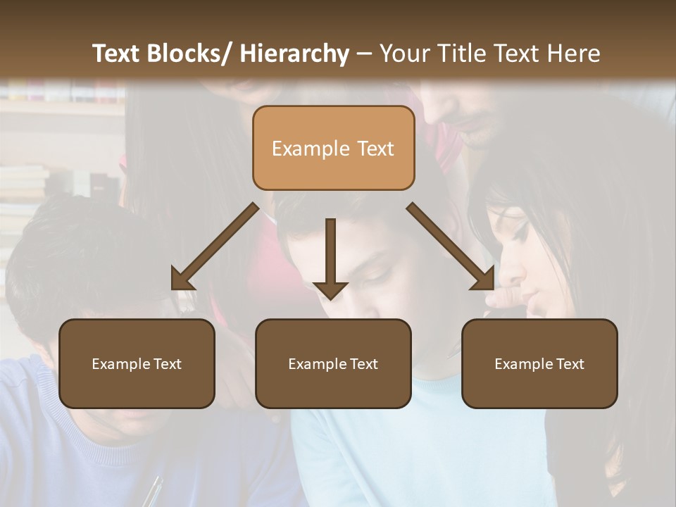 Friend Writing Happy PowerPoint Template