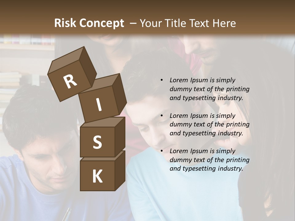 Friend Writing Happy PowerPoint Template