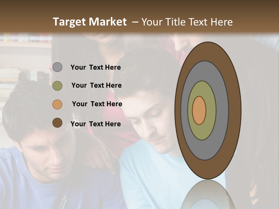 Friend Writing Happy PowerPoint Template