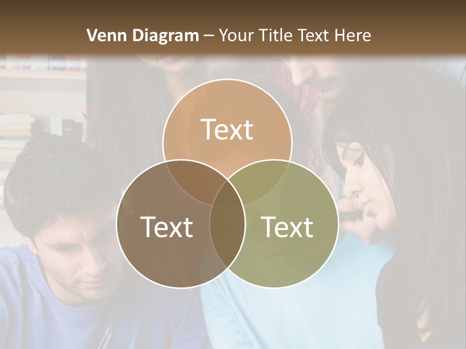 Friend Writing Happy PowerPoint Template