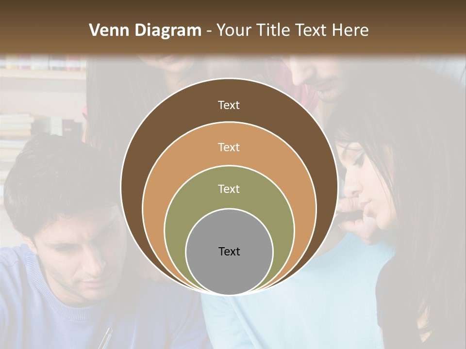 Friend Writing Happy PowerPoint Template