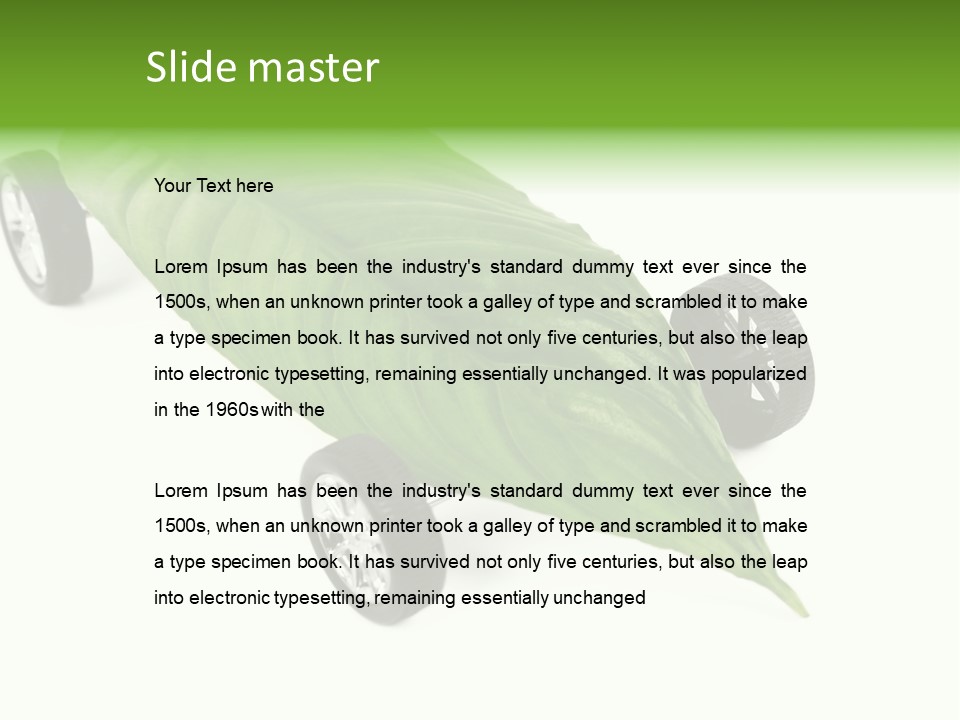 Petrol Energy Generation PowerPoint Template
