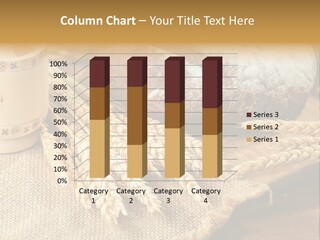 Wheat Product Chopping PowerPoint Template