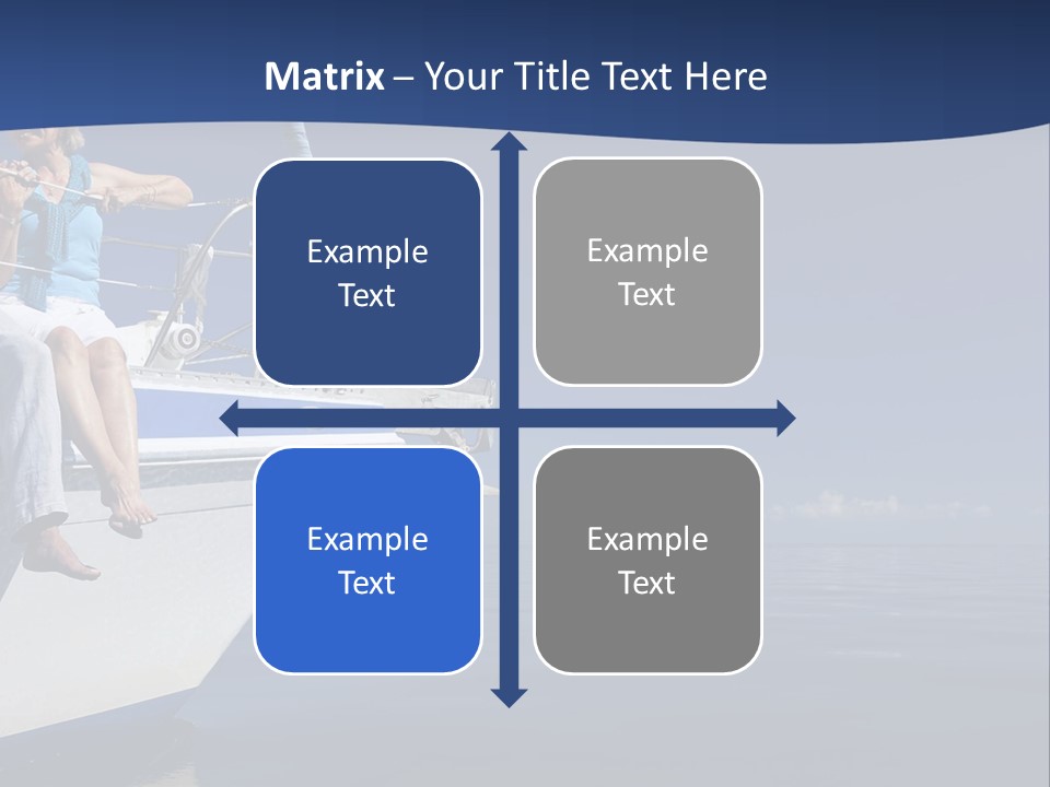 Retirement Romantic Yacht PowerPoint Template