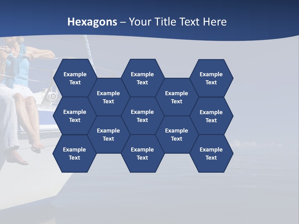 Retirement Romantic Yacht PowerPoint Template