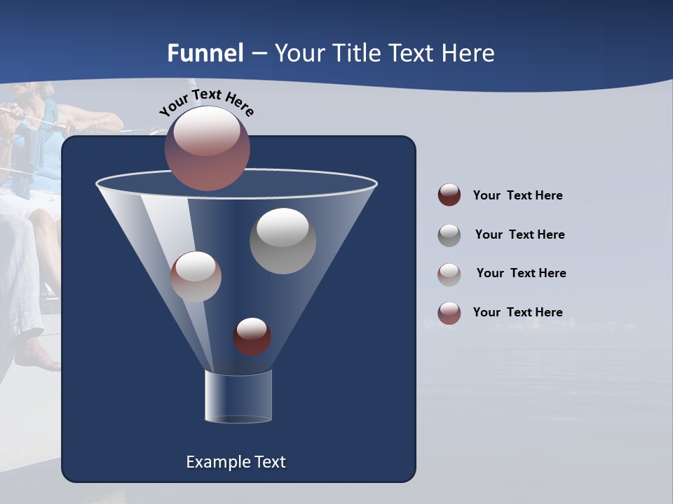 Retirement Romantic Yacht PowerPoint Template