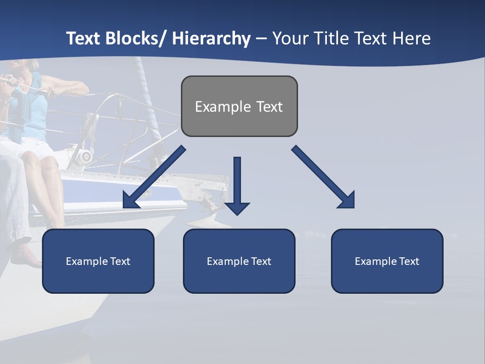 Retirement Romantic Yacht PowerPoint Template
