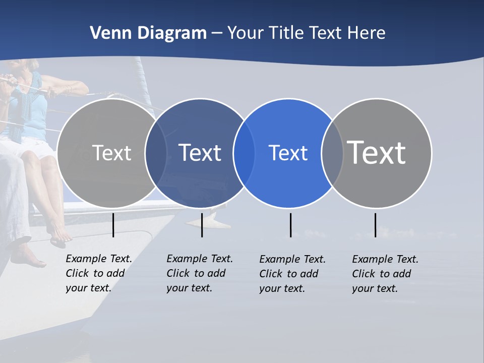 Retirement Romantic Yacht PowerPoint Template