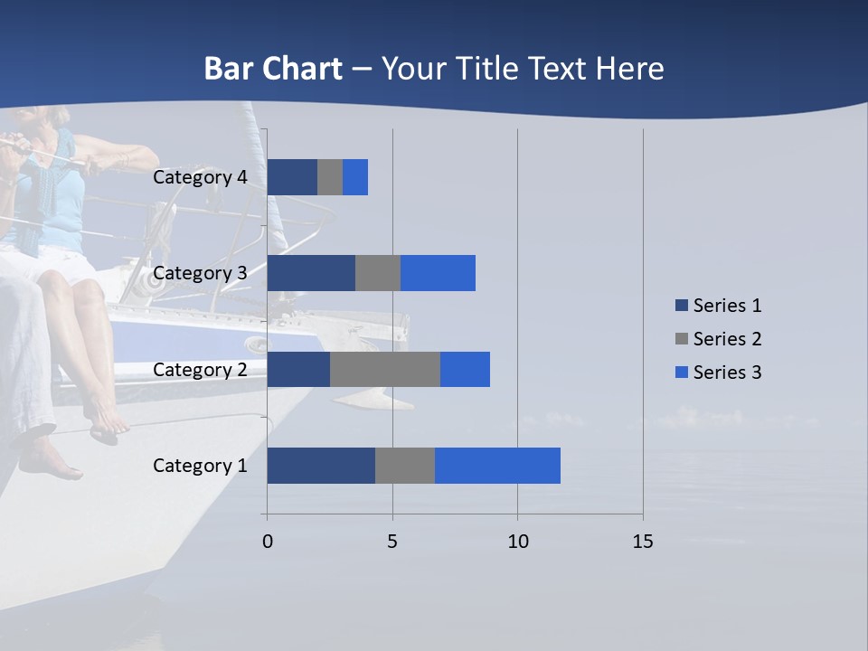 Retirement Romantic Yacht PowerPoint Template