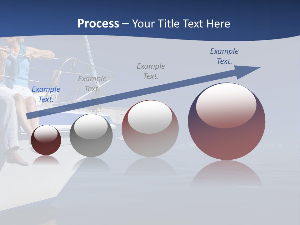 Retirement Romantic Yacht PowerPoint Template