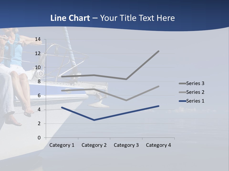 Retirement Romantic Yacht PowerPoint Template